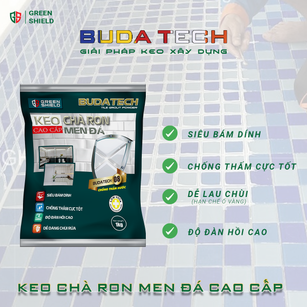 Keo chà ron men đá cao cấp